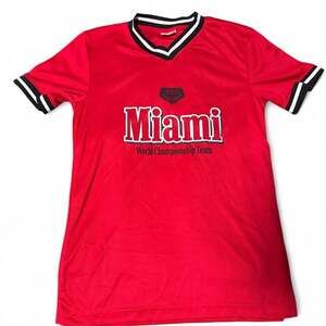 Trophy Series Miami World Championship Team Mesh Jersey Red 95